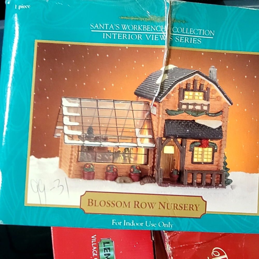 Blossom Row Nursery Santa's WorkBench Collection
